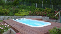 Плавательный спа-бассейн с противотоком Premium Leisure Swimmer 18 Dual Zone