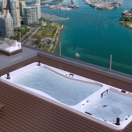 Плавательный спа бассейн Wellis Rio Grande Turbine